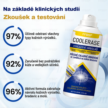 FFBSI® CoolErase Sprej pro regeneraci pokožky (Bradavice, Puchýře, Ekzém, Lupy, Kožní keratózy, Akné, Kožní výrůstky, Jizvy, Mateřská znaménka)💎