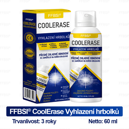 FFBSI® CoolErase Sprej pro regeneraci pokožky (Bradavice, Puchýře, Ekzém, Lupy, Kožní keratózy, Akné, Kožní výrůstky, Jizvy, Mateřská znaménka)💎