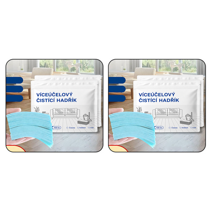 🧻Časově omezená sleva 50 %💧🧹Ve vodě rozpustné ubrousky na čištění podlah