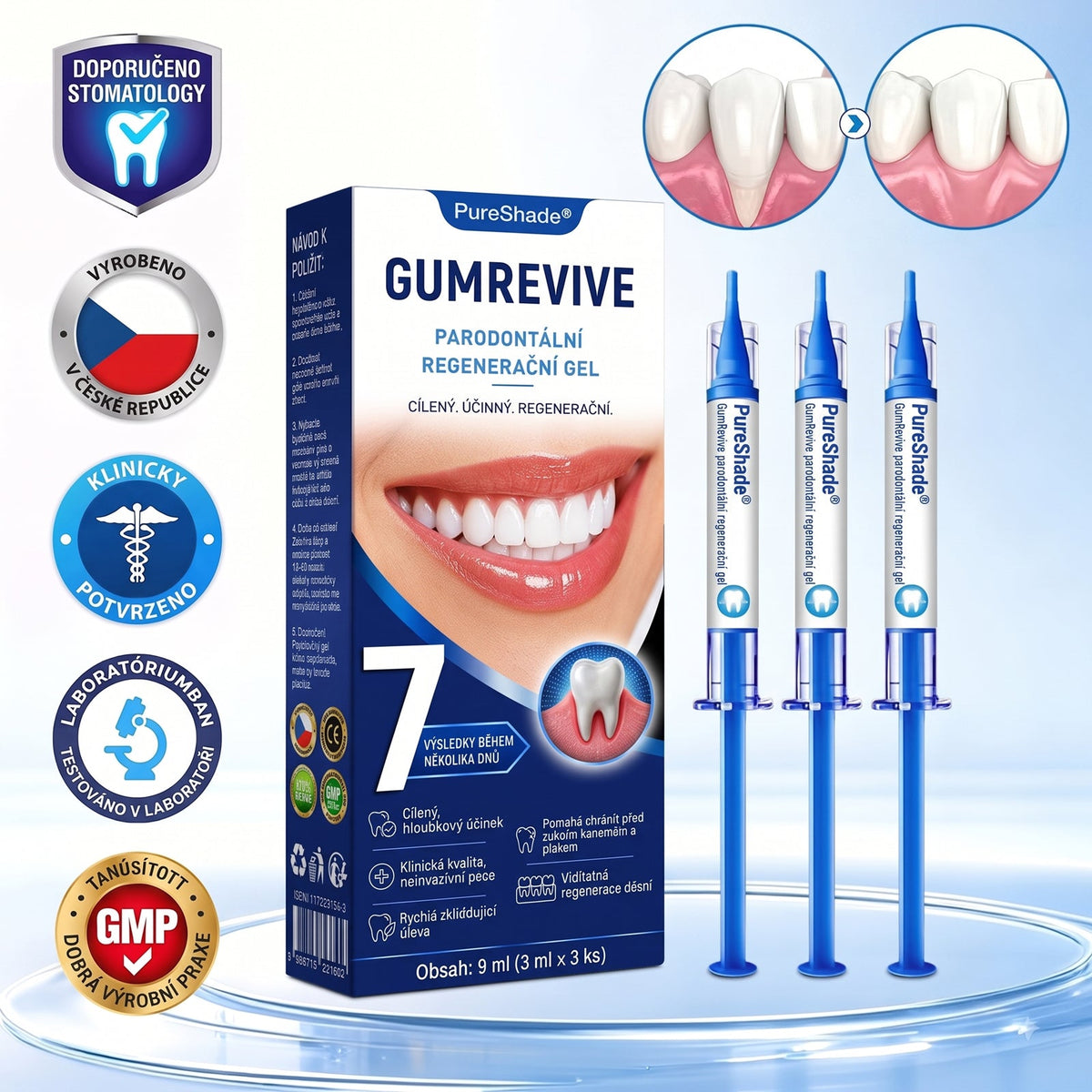 PureShade® 🦷 GumRevive regenerační gel na dásně