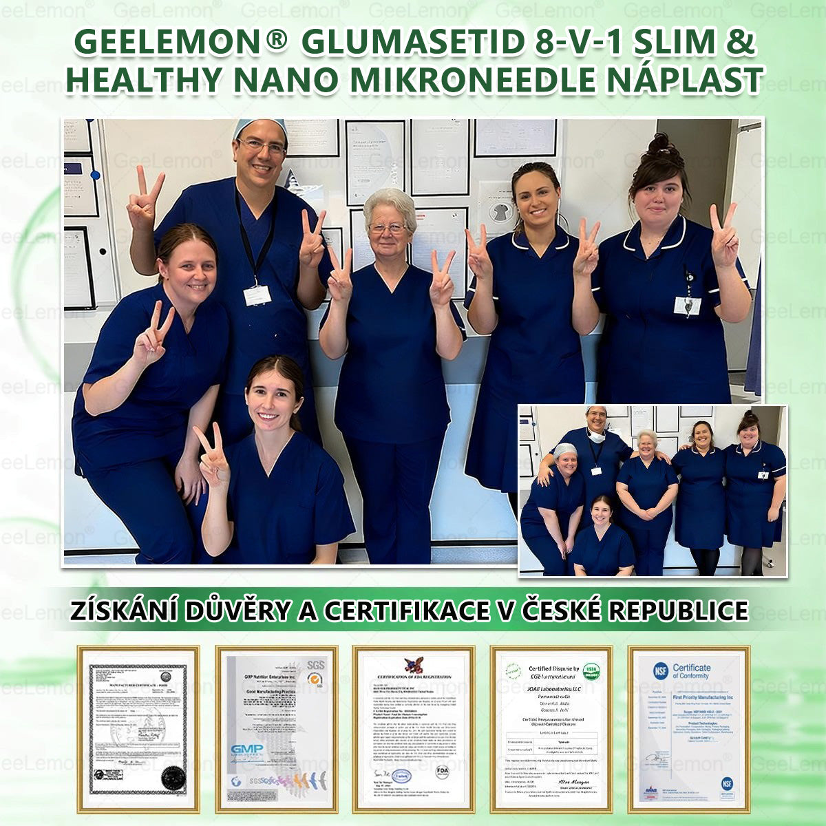 🎁 GeeLemon® Glumasetide 8 v 1 – Revoluční nano mikrojihlová náplast 🇨🇿 1× denně pro podporu hubnutí, více energie a lepší kontrolu chuti k jídlu