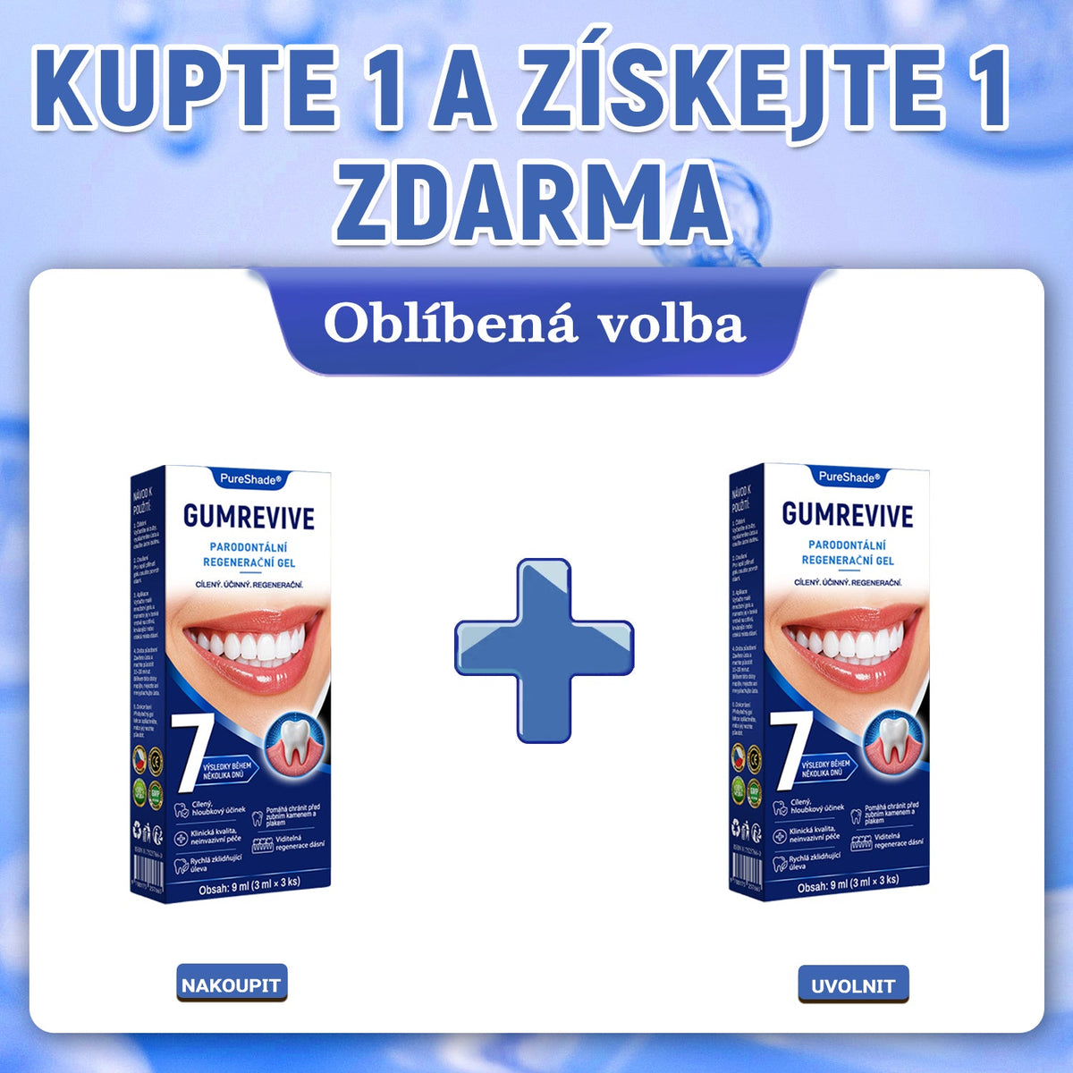 PureShade® 🦷 GumRevive regenerační gel na dásně