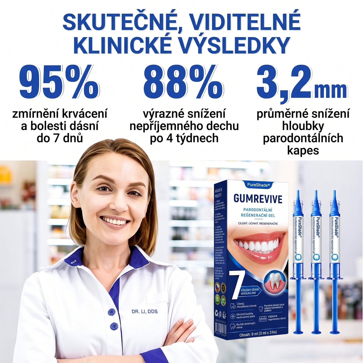 PureShade® 🦷 GumRevive regenerační gel na dásně