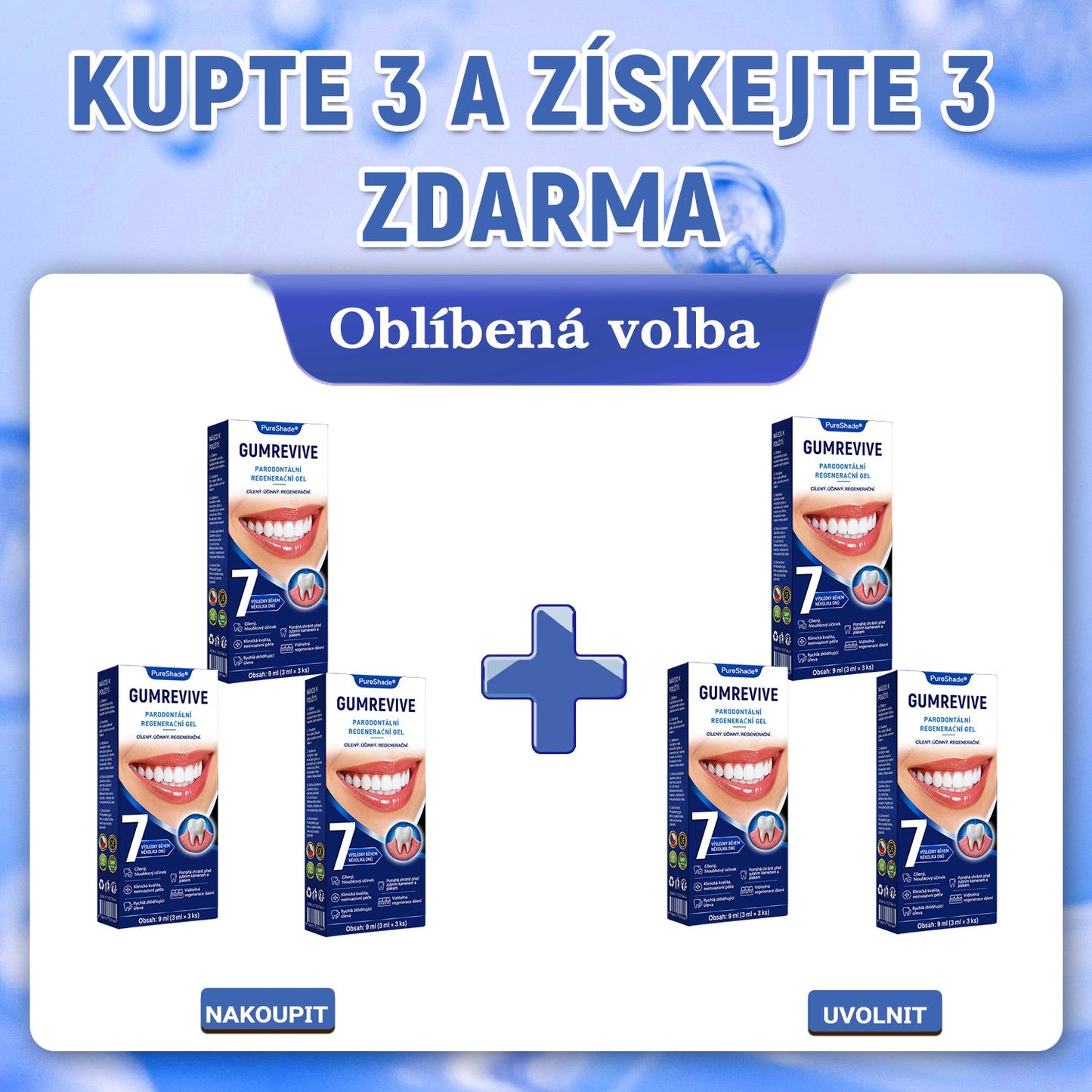PureShade® 🦷 GumRevive regenerační gel na dásně