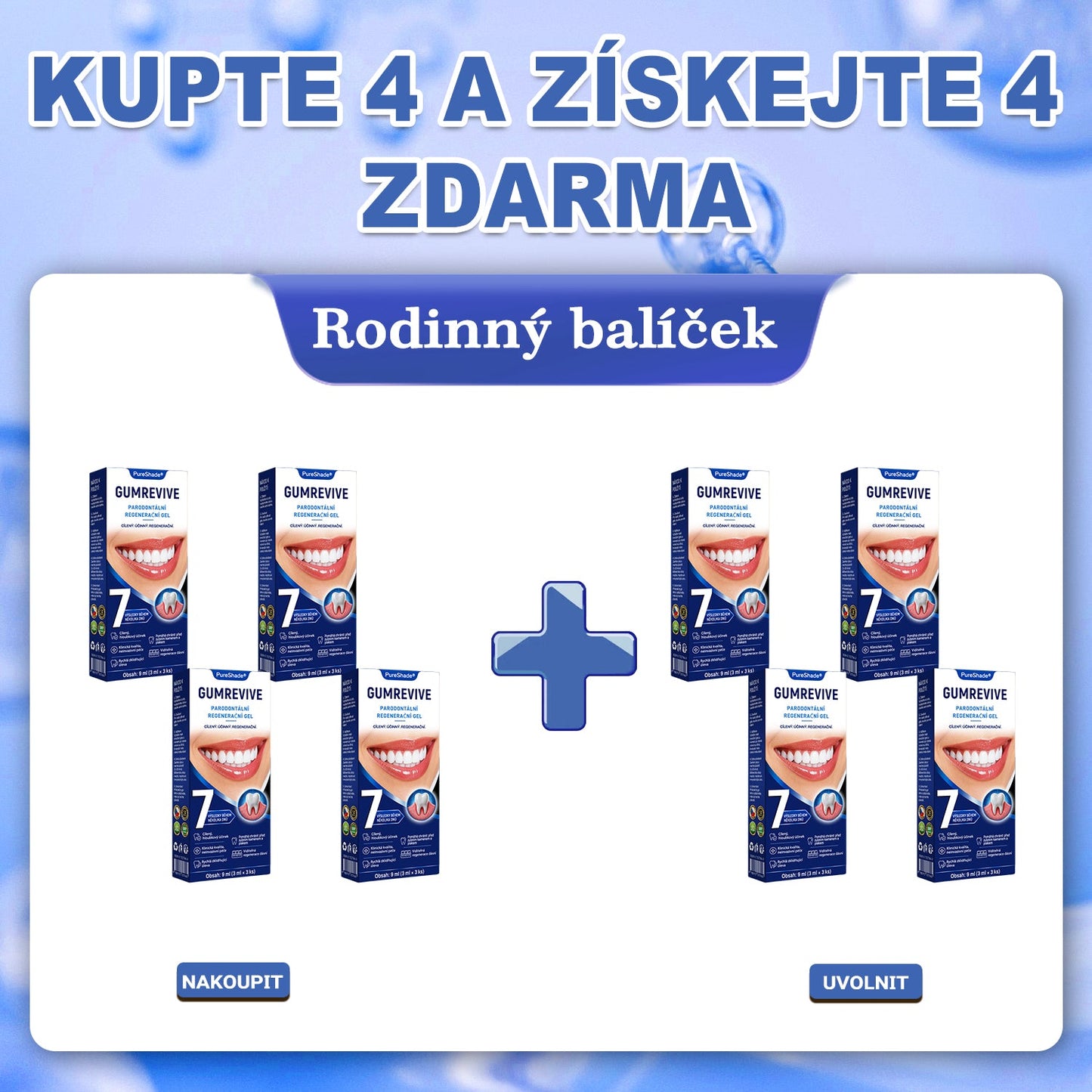 PureShade® 🦷 GumRevive regenerační gel na dásně