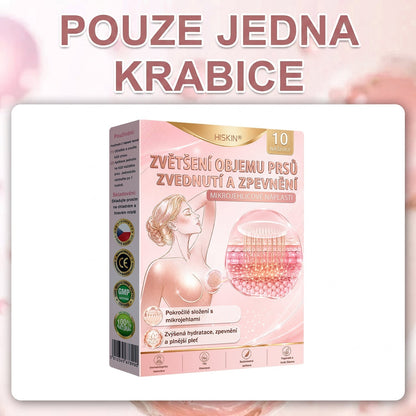 ❤️HISKIN® Mikroneedlová náplast pro podporu objemu, lifting a pevnost prsou